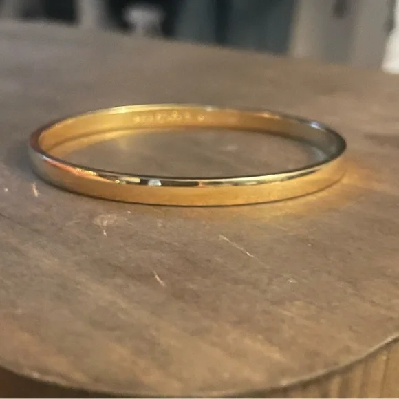 Kate Spade Heart of Gold Idiom bangle bracelet - Picture 5 of 8